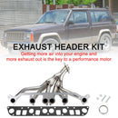 Jeep Grand Cherokee Wrangler 4.0L V6 674196 4883385K 16575131 Exhaust Manifold Stainless Steel-9