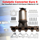 Manifold Catalytic Converter For Vauxhall Astra F G H Corsa C Meriva A 1.8-2