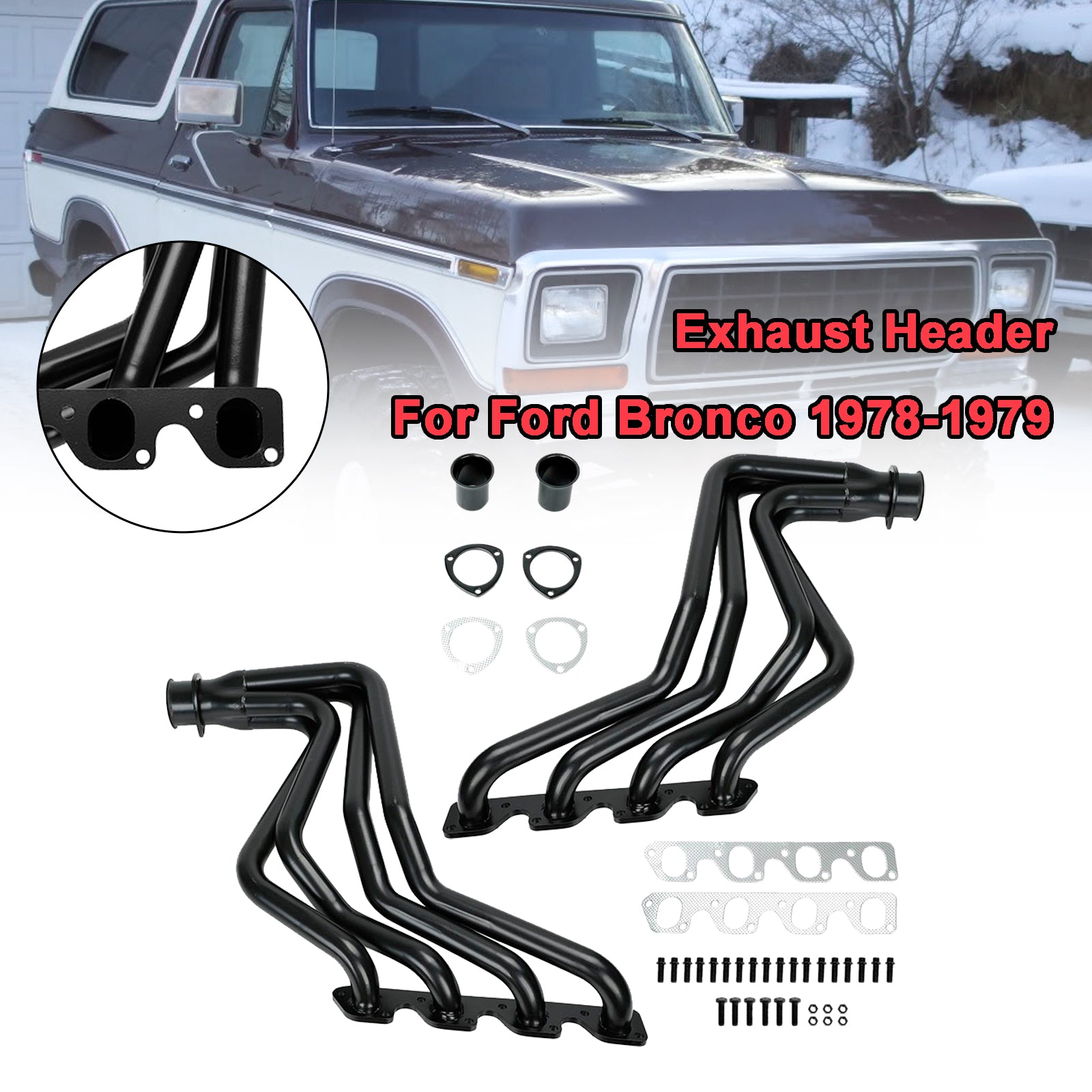 Ford 1978-1979 Bronco Exhaust Header Manifold