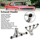Collecteurs d'échappement en acier inoxydable pour Ford V8 SBC Small Block Hugger 289 302 351-6