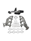 Air Intake Exhaust Header Fit Chevy Fit GMC Avalanche Silverado 2000-2006 V8-3