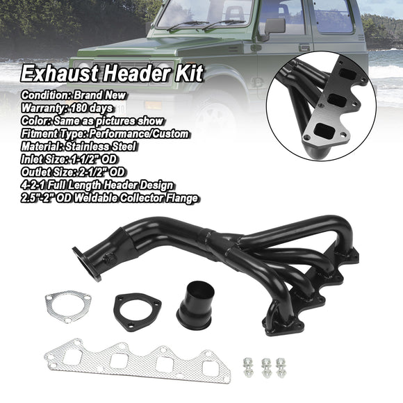 Geo 1989-1994 Tracker 1.6L Header Manifold Exhaust