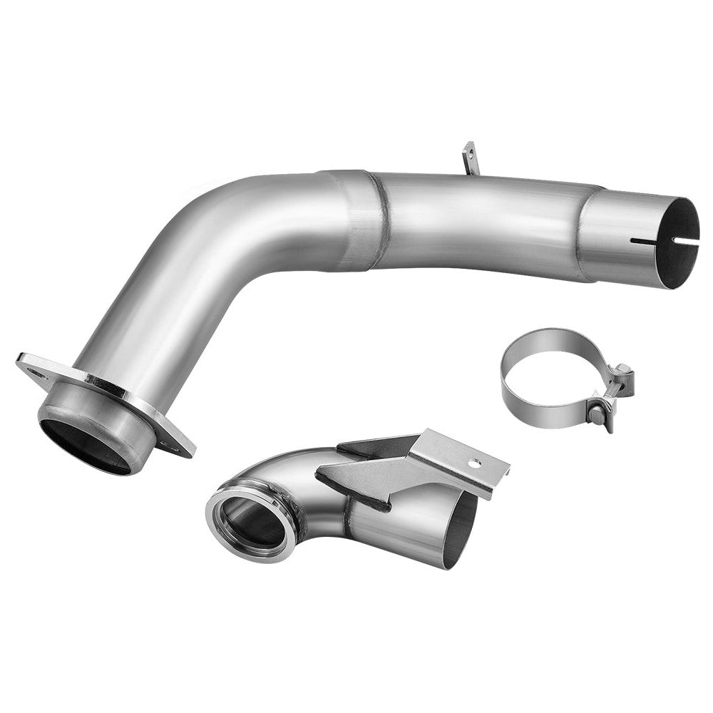 Ford 2015-2019 6.7L Powerstroke F250 F350 F450 F550 4" Turbo Downpipe Exhaust