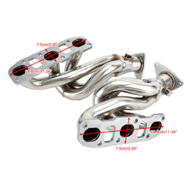 Nissan 2007-2009 350Z VQ35HR 3.5L Stainless Steel Exhaust Header Manifold - 0
