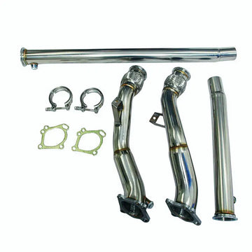Audi 1997-2001 S4/RS4 2.7L V6 3"-2.5" Catless Downpipe Exhaust - 0