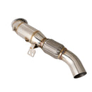 BMW 2016+ B58 F&G Series 3.0L 335i 340i F30/F34 4.5″ Catless Exhaust Downpipe-7