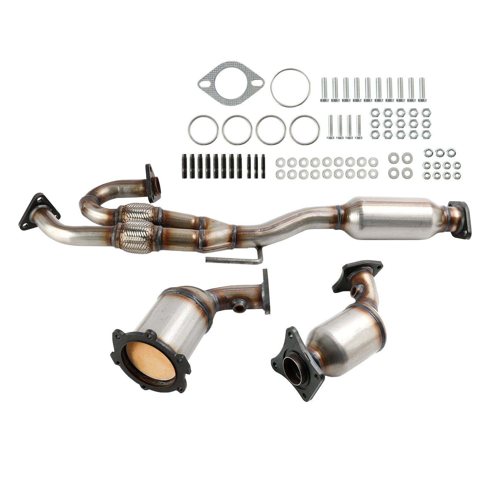 Nissan 2003-2007 Murano 3.5L  Set of 3 Catalytic Converters