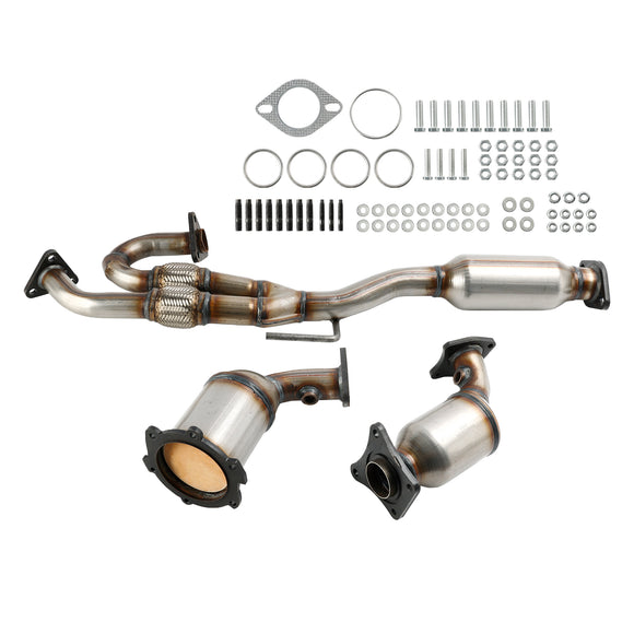 Nissan Murano 3,5 L 2003-2007 : lot de 3 catalyseurs