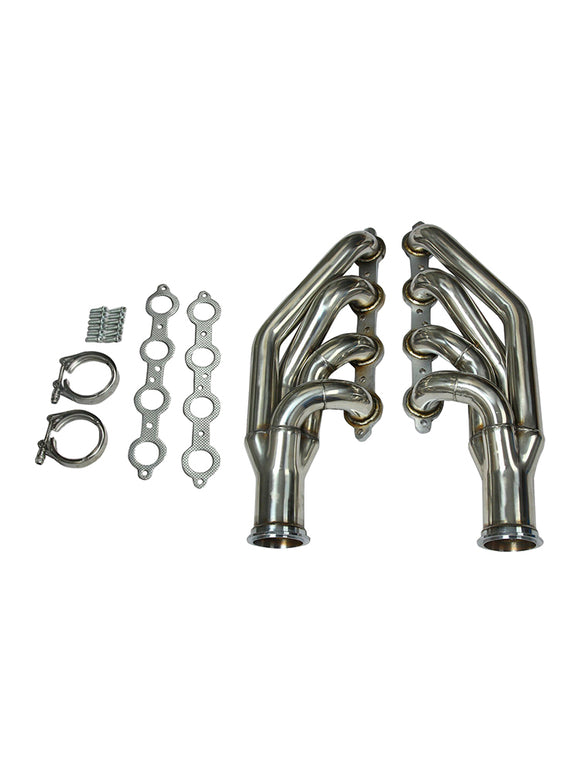 Collecteur d'échappement en acier pour petit bloc 1997-2014 LS1 LS2 LS3 LS4 LS6 LSX V8