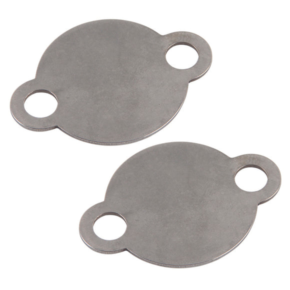 2 × EGR Valve Blank Plate for Volkswagen Transport T5 2.0 BiTDI CFCA Engine