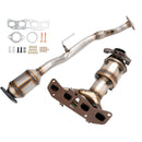 Paire de convertisseurs catalytiques avant et arrière pour Nissan Altima 2,5 L (02-06)-3