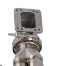 Chevrolet LS1 LS6 LSX V8 + Winkelstücke T3 T4 auf 3,0" V-Band Turbo-Auspuffkrümmer-9