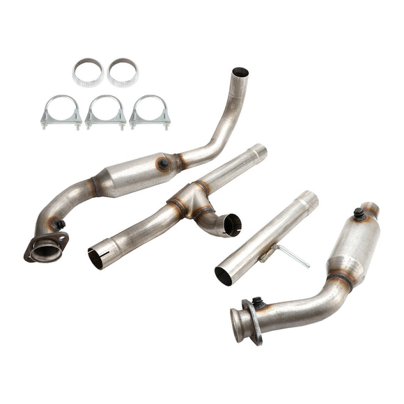 Convertisseur catalytique gauche et droit pour Ford F-150 5,4 L 4WD 2006-2008 53569 50553