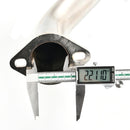 Muffler Axle Back Double Wall Dual Tips Exhaust Pipe for Infiniti Q50 2014-UP-7