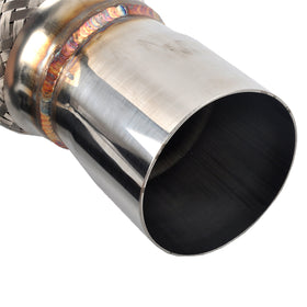 BMW 2010-2014 BMW 535i 535ix F10 F11 3.5" Turbo Catless Exhaust Downpipe - 0