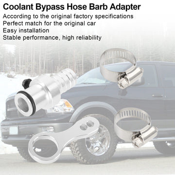 Kühlmittel-Bypass-Schlauchadapter für Dodge 2009–2019 Ram Cummins - 0