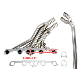 Nissan 1977-1983 280Z 280ZX L28E Datsun 70-1122 Stainless Exhaust Header Manifold - 0