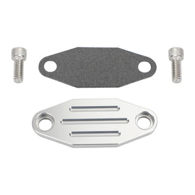 EGR Delete Block Off Plate Kit for 1983-1997 Ford F150 F250 F350 Super Duty Ranger Bronco