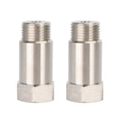 2PCS CEL O2 Sensor Adapter M18x15 45mm Check Engine Light Eliminator Pipe Extension Extender Generic-1