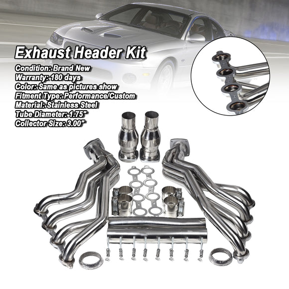 Pontiac 2005-2006 GTO 6,0 l V8 Edelstahl-Krümmer-Auspuff
