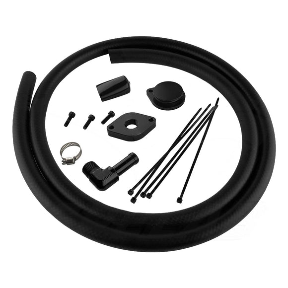 Kit de réacheminement CCV + déflecteur CCV interne pour Ford F250 F350 F450 F550 6,7 L Powerstroke 2011-2024