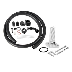 Kit de dérivation CCV pour Ford Powerstroke 6,7 L (2011-2024) + récupérateur interne de déflecteur CCV