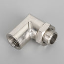 Exhaust Pipe M18*1.5 Oxygen Sensor Adapter 90 Degree Extension Extender CLE Generic-4