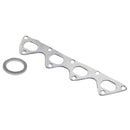 Stainless Exhaust Manifold Header Fit Honda Civic Del Sol 1.6L 4-1 1994-1997-8