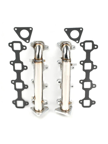 Collecteur d'échappement en acier inoxydable pour Chevy Fit Duramax Diesel 6,6 L (2001-2016)