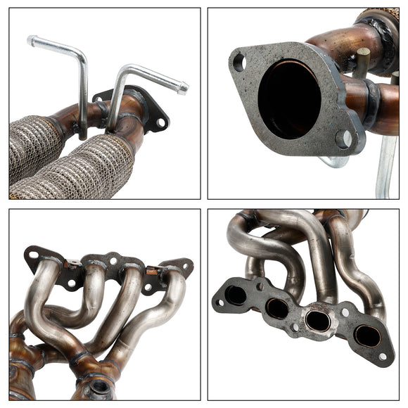 Ford 08/2004-03/2007 Focus C-Max DM2 1.6 Ti MPV Petrol Catalytic Converter Type Approved + Fitting Kit