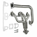 Exhaust Manifold Header w/ Downpipe Fit Jeep Wrangler YJ 2.5L L4 1991-1995-8