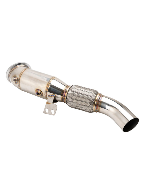 BMW 2016+ B58 F&G Series 3.0L 335i 340i F30/F34 4.5″ Catless Exhaust Downpipe