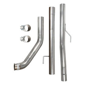 4" DPF Delete Race Pipe for Dodge Ram 1500 3.0L Turbo Eco Diesel 2014-2018 - 0