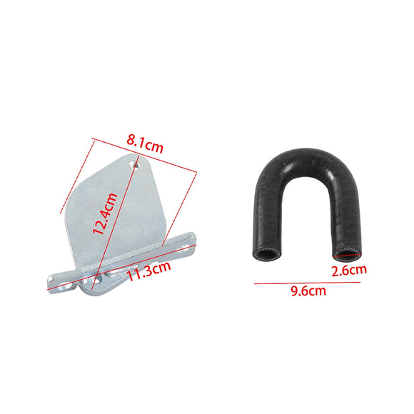 Chevy GM 2007-2010 2500 3500 Duramax LBZ 6.6L Diesel EGR Delete Kit with High Flow Intake Elbow