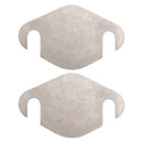 2 × EGR Valve Blank Plate for VW CR Engines With 1.6 1.2 2.0 Litre Capacities-1
