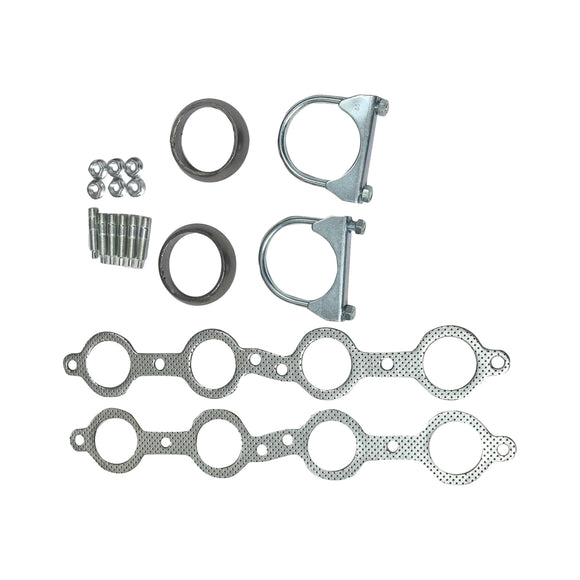 GMC Yukon V8 2001-2004 avec collecteur d'échappement en acier inoxydable et tuyau en Y