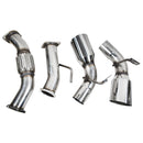 Système d'échappement arrière à double silencieux pour Toyota MR2 Turbo 2.0L 4.5" 1991-1995-2