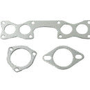 Collecteur d'échappement en acier pour Nissan Hardbody D21/Pickup 2,4 L 1990-1995 4 roues motrices-5