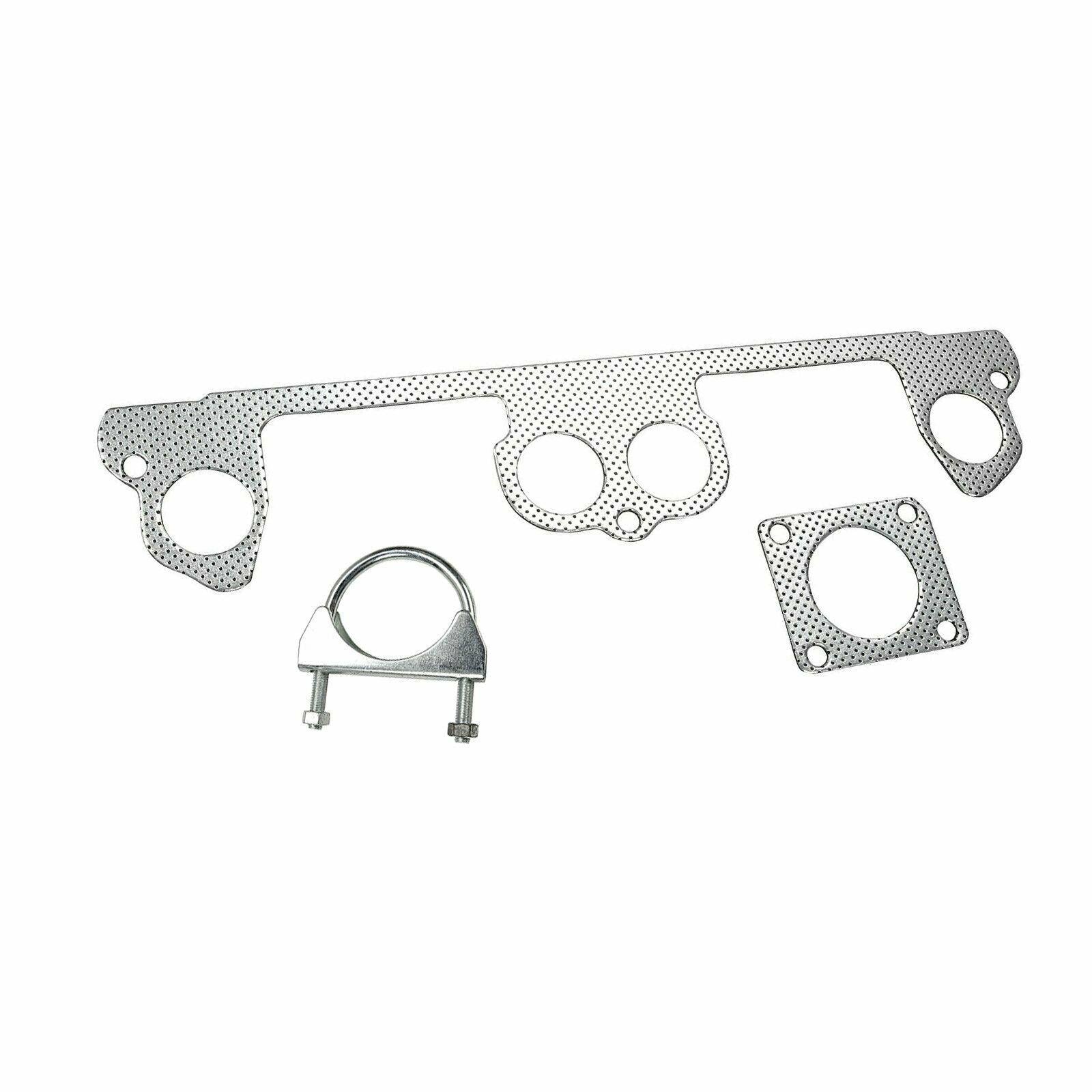Collecteur d'échappement avec tuyau de descente pour Jeep Wrangler YJ 2.5L L4 1991-1995