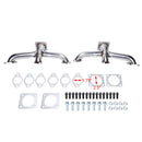 Collecteur d'échappement pour pick-up Flathead Shorty V8 Ford 1932-1953-2