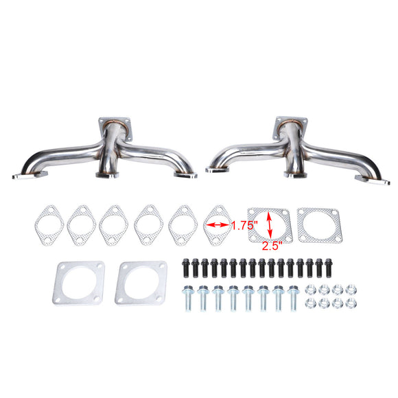 Collecteur d'échappement pour pick-up Flathead Shorty V8 Ford 1932-1953