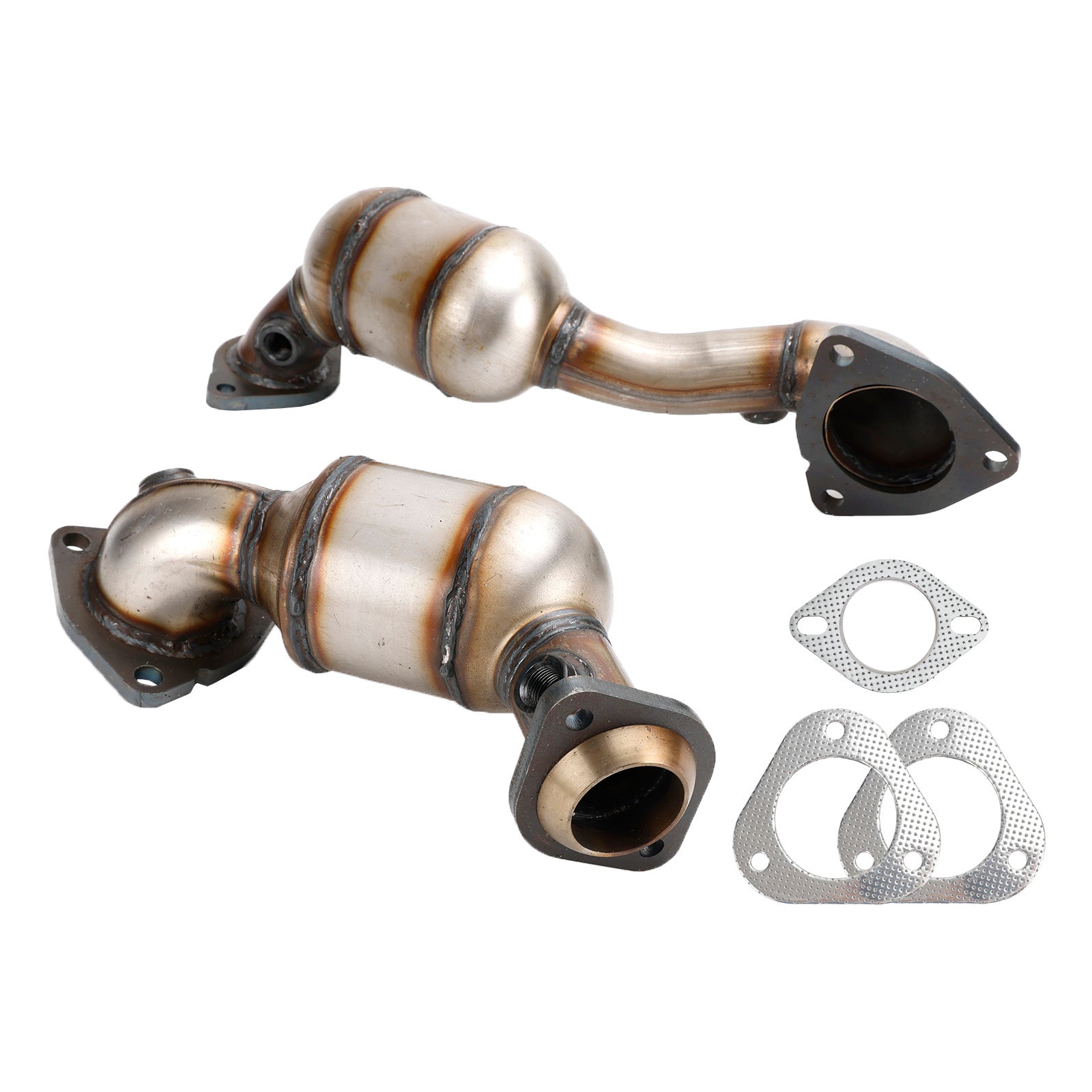 Pair Catalytic Converter For 2013-2016 Ford Explorer 3.5L Turbo