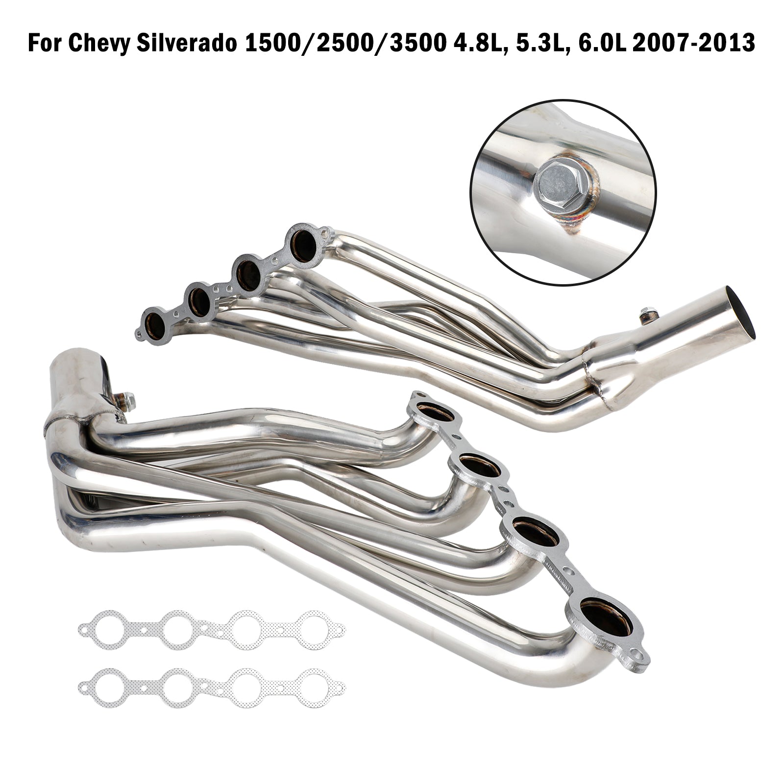 Chevrolet 2007-2014 Silverado Suburb 4.8 5.3 6.0L Long Tube Exhaust Header kits