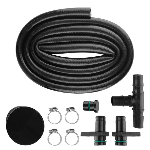 Kit de tuyauterie de turbocompresseur diesel Duramax 6,6 L pour GMC Sierra 2004-2010, kit de réacheminement CCV PCV