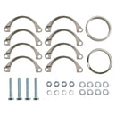 BMW 3 Series 07/1999-08/2006 E46 M3 Exhaust Flange Muffler Back Box Rusted Flange Clamp Repair-3