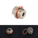 1/8 Inch NPT to M18 x 1.5 Male Pressure Temperature Gauge Sender Adapter-3