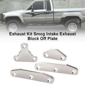 Toyota 20R 22R 22RE 22RET Exhaust Kit Smog Intake Exhaust Block Off Plate - 0